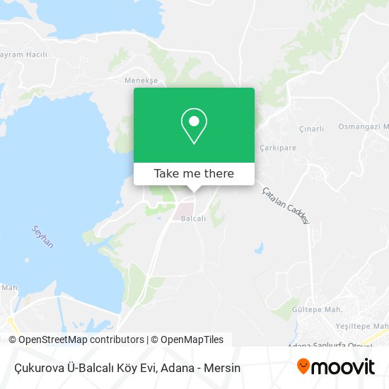 Çukurova Ü-Balcalı Köy Evi map
