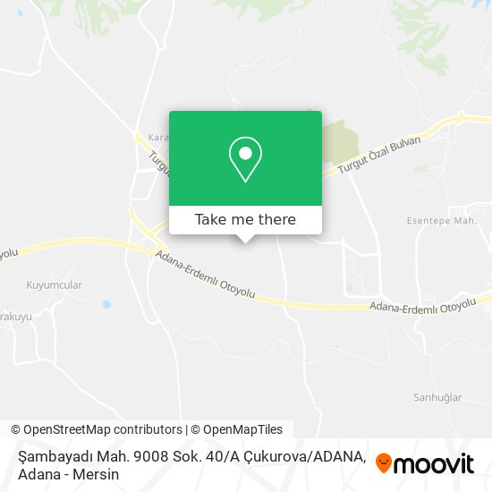 Şambayadı Mah. 9008 Sok. 40 / A Çukurova / ADANA map