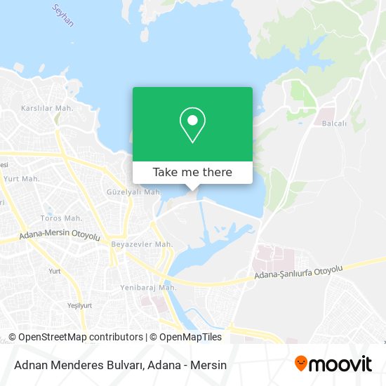 Adnan Menderes Bulvarı map