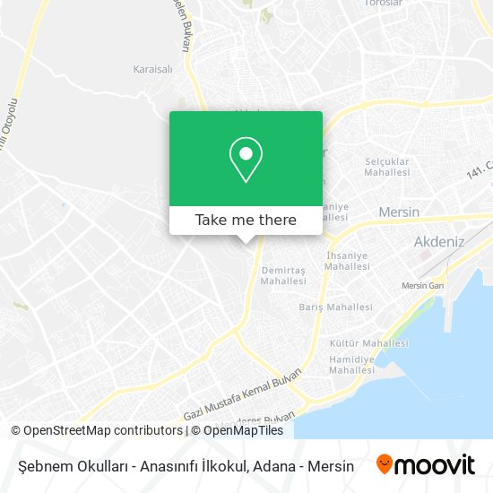 Şebnem Okulları - Anasınıfı İlkokul map