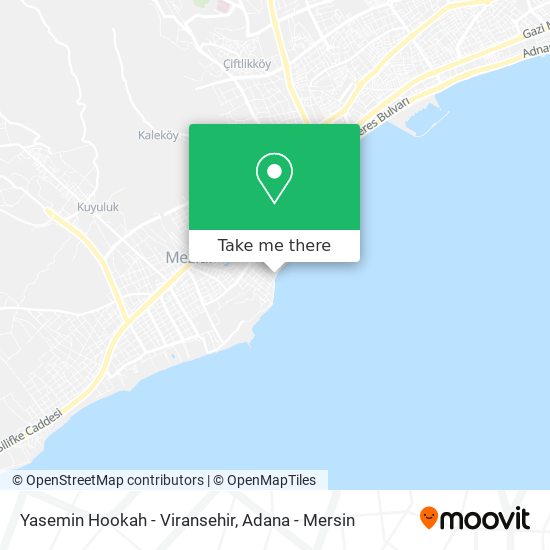 Yasemin Hookah - Viransehir map