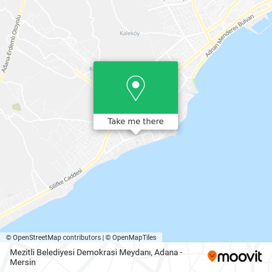 Mezitli Belediyesi Demokrasi Meydanı map