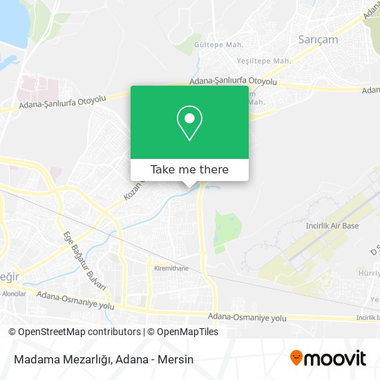 Madama Mezarlığı map