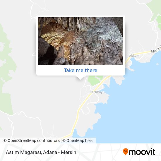 Astım Mağarası map