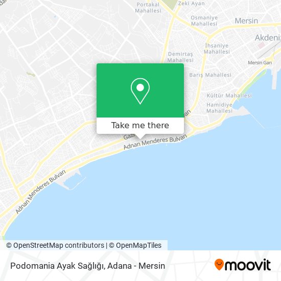 Podomania Ayak Sağlığı map