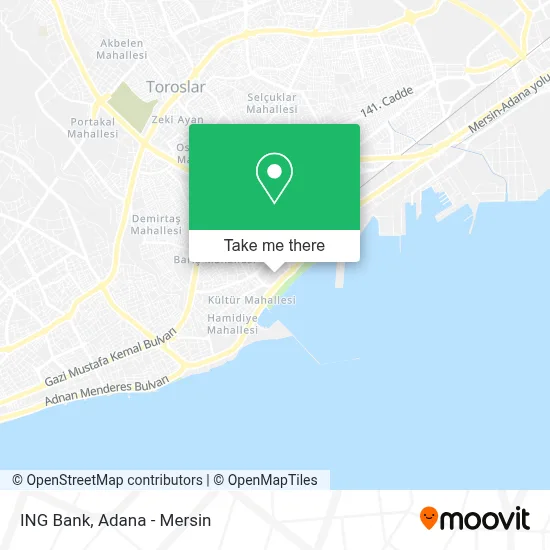 ING Bank map