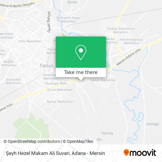 Şeyh Hezel Makam Ali Suvari map