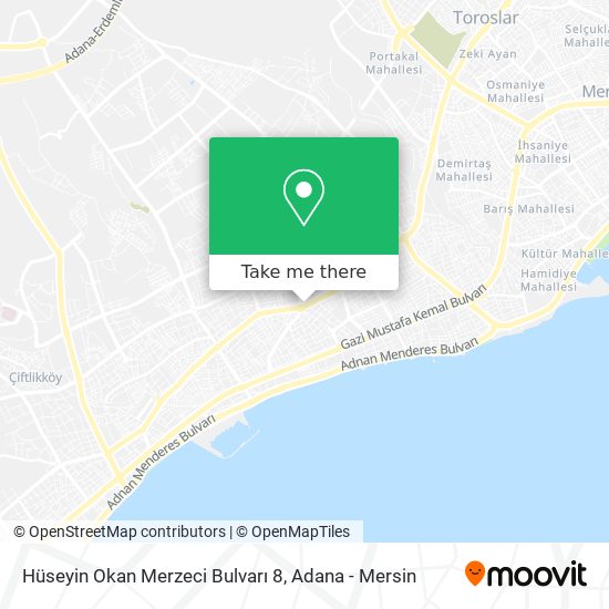 Hüseyin Okan Merzeci Bulvarı 8 map