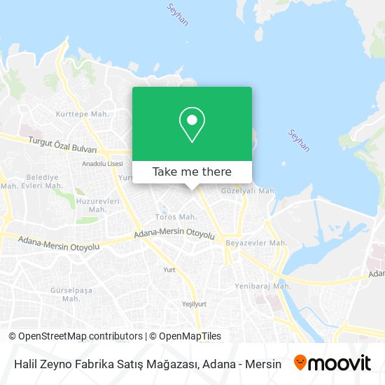 Halil Zeyno Fabrika Satış Mağazası map