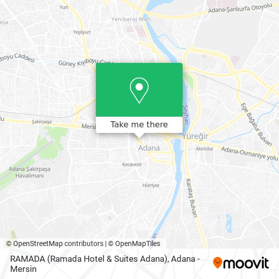 RAMADA (Ramada Hotel & Suites Adana) map