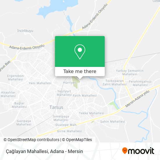 Çağlayan Mahallesi map