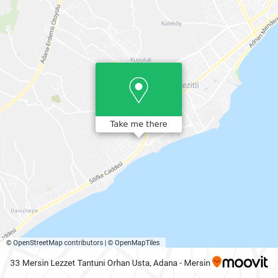 33 Mersin Lezzet Tantuni Orhan Usta map