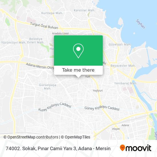 74002. Sokak, Pınar Camii Yanı 3 map