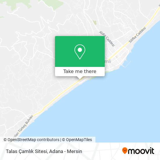 Talas Çamlık Sitesi map