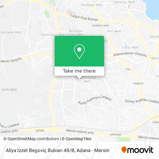 Aliya İzzet Begoviç Bulvarı 48 / B map