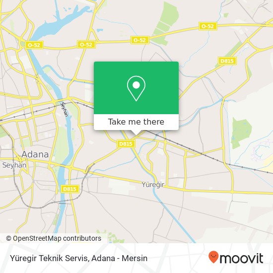 Yüregir Teknik Servis map