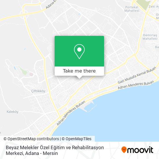 Beyaz Melekler Özel Eğitim ve Rehabilitasyon Merkezi map