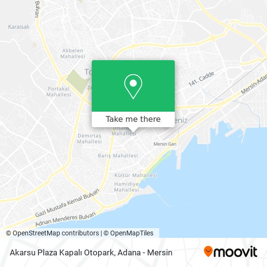 Akarsu Plaza Kapalı Otopark map