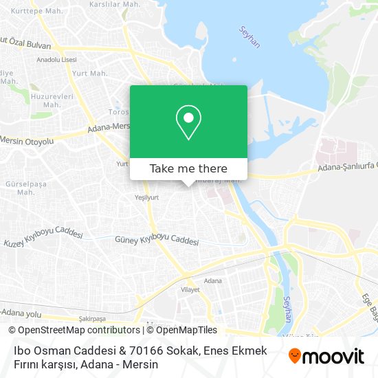 Ibo Osman Caddesi & 70166 Sokak, Enes Ekmek Fırını karşısı map