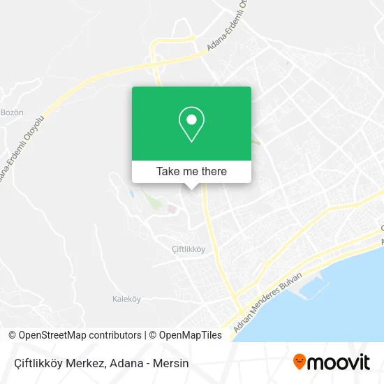 Çiftlikköy Merkez map