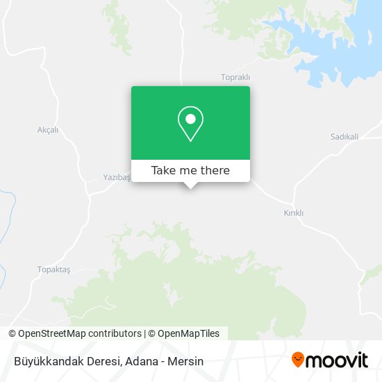 Büyükkandak Deresi map