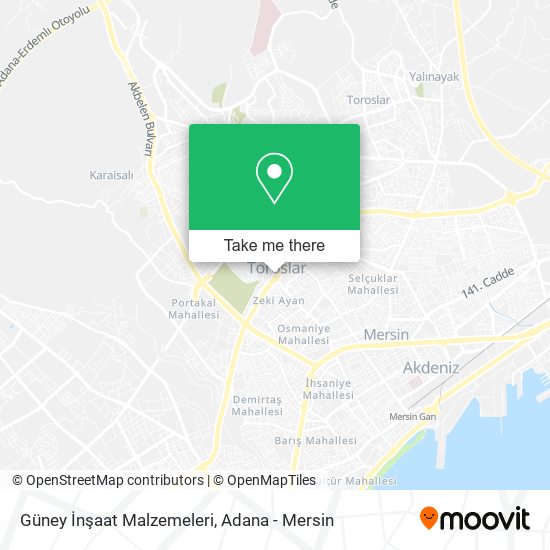Güney İnşaat Malzemeleri map