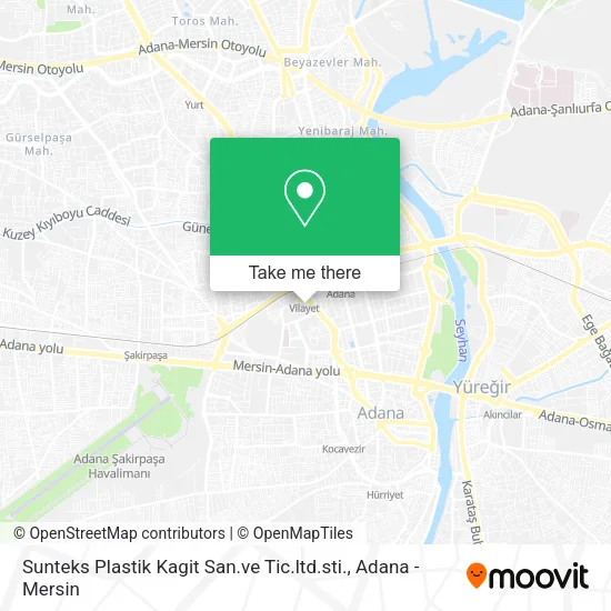 Sunteks Plastik Kagit San.ve Tic.ltd.sti. map