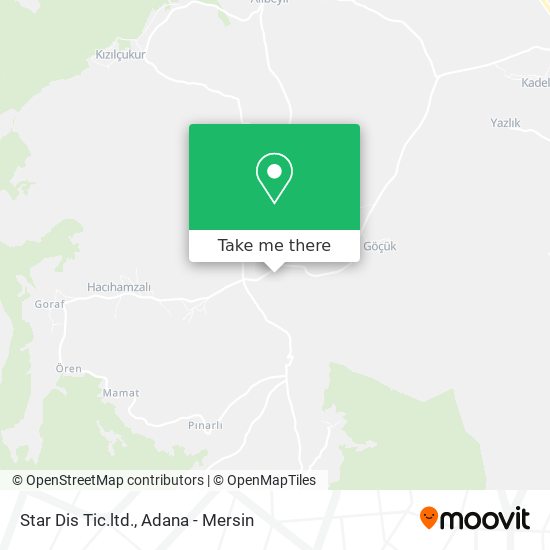 Star Dis Tic.ltd. map