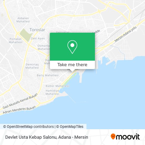 Devlet Usta Kebap Salonu map