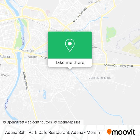 Adana Sahil Park Cafe Restaurant map