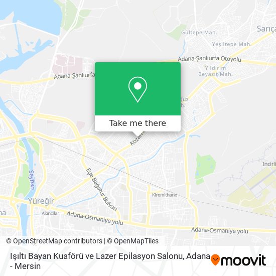 Işıltı Bayan Kuaförü ve Lazer Epilasyon Salonu map