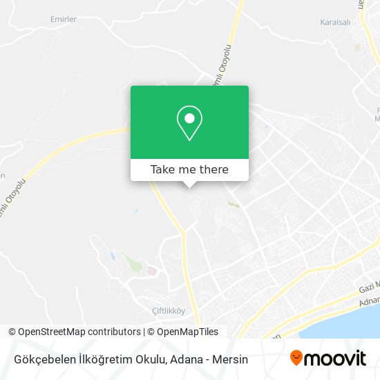 Gökçebelen İlköğretim Okulu map