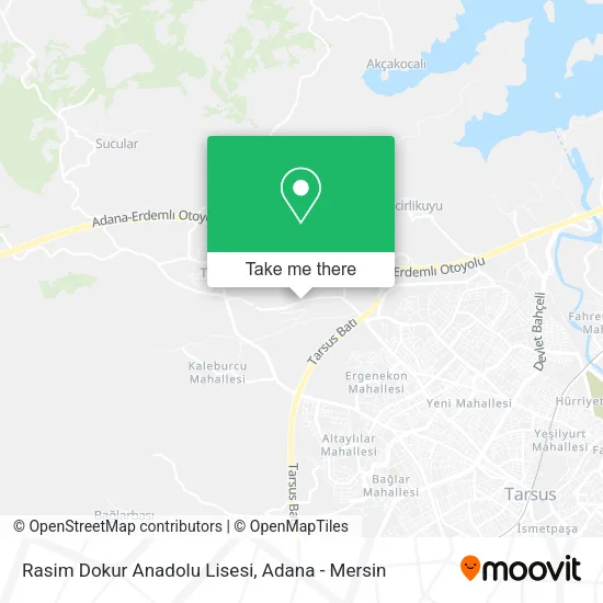Rasim Dokur Anadolu Lisesi map
