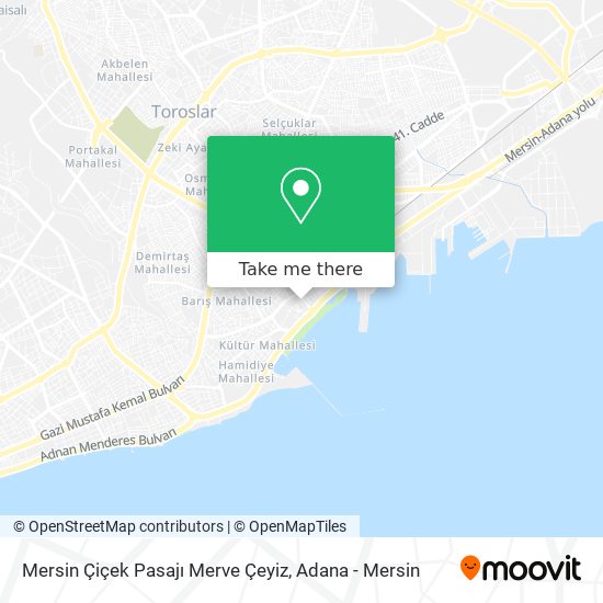 Mersin Çiçek Pasajı Merve Çeyiz map