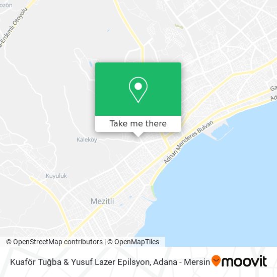 Kuaför Tuğba & Yusuf Lazer Epilsyon map
