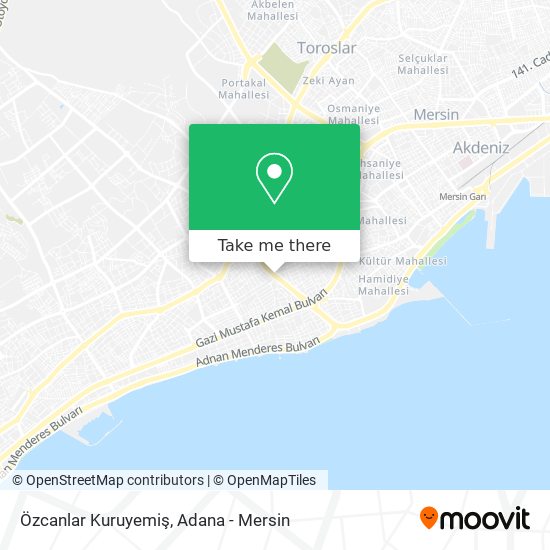 Özcanlar Kuruyemiş map