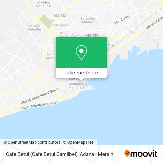 Cafe Betül (Cafe Betul Camlibel) map