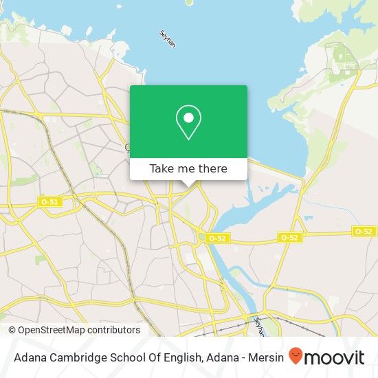 Adana Cambridge School Of English map