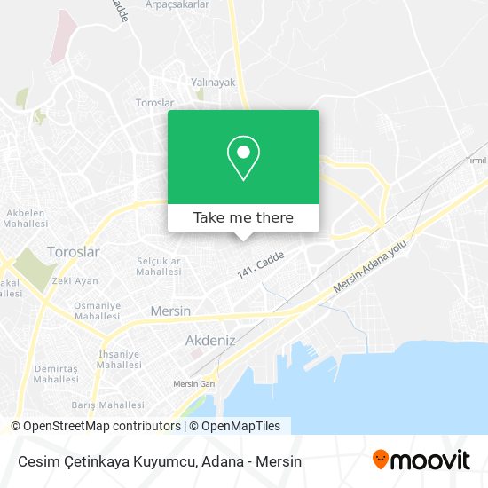 Cesim Çetinkaya Kuyumcu map