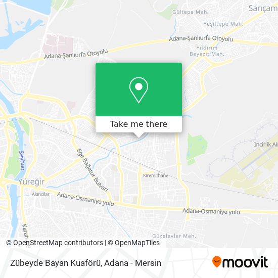 Zübeyde Bayan Kuaförü map