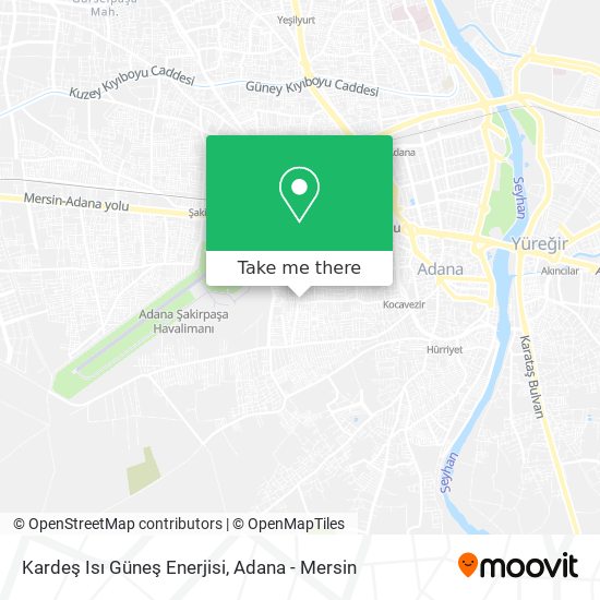 Kardeş Isı Güneş Enerjisi map