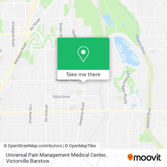 Mapa de Universal Pain Management Medical Center