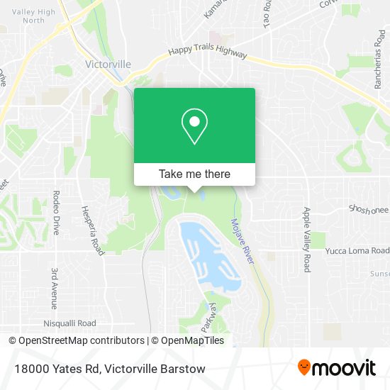 18000 Yates Rd map