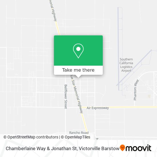 Chamberlaine Way & Jonathan St map