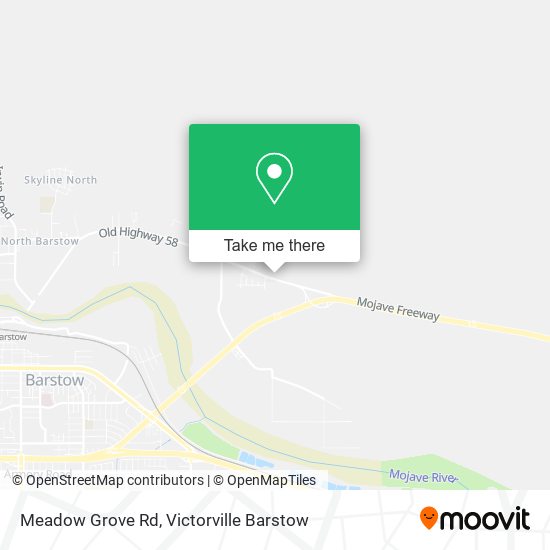 Mapa de Meadow Grove Rd