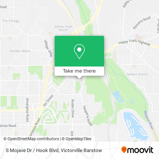 S Mojave Dr / Hook Blvd map