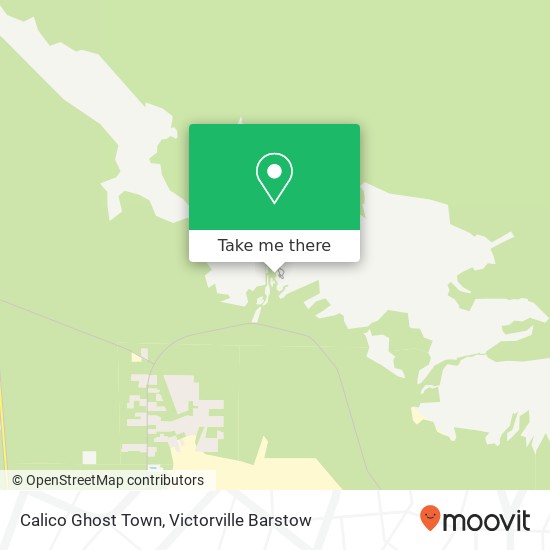 Mapa de Calico Ghost Town