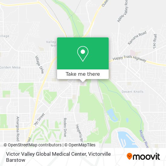 Victor Valley Global Medical Center map