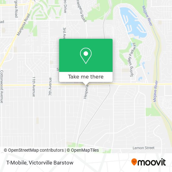 T-Mobile map