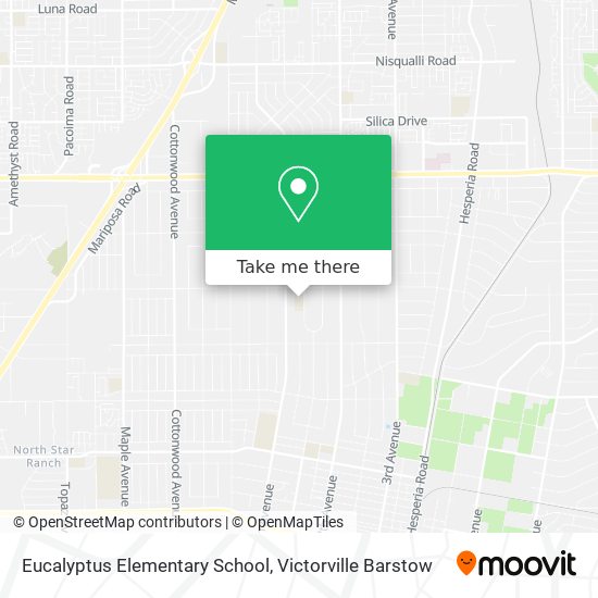 Mapa de Eucalyptus Elementary School